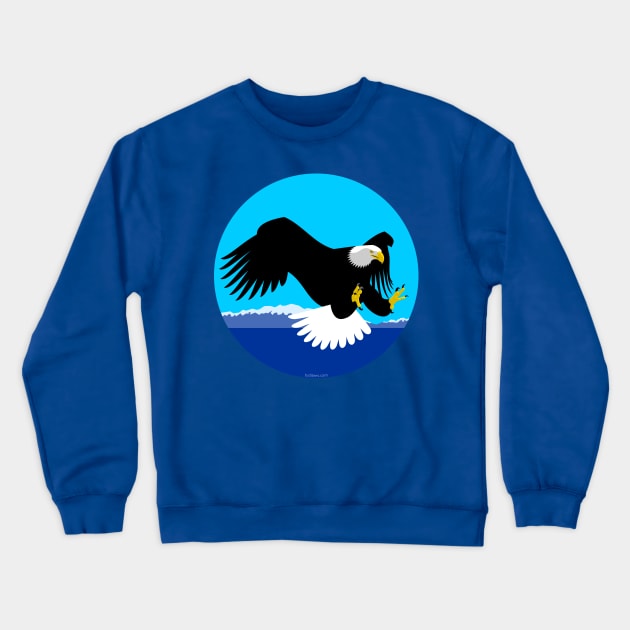 Eagle Crewneck Sweatshirt by tuditees